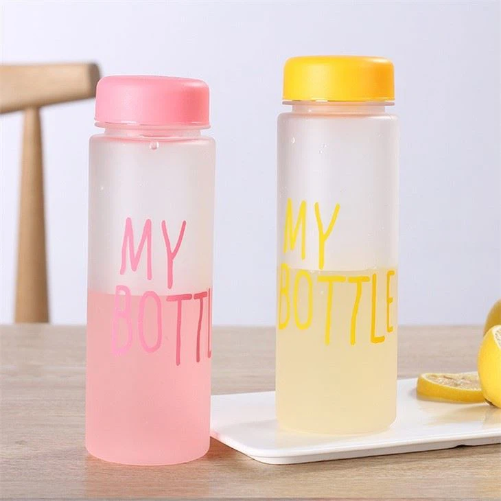 500ml garrafa de água de plástico